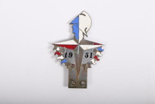 FESTIVAL OF BRITAIN: A Festival of Britain 1951 enamelled grille badge