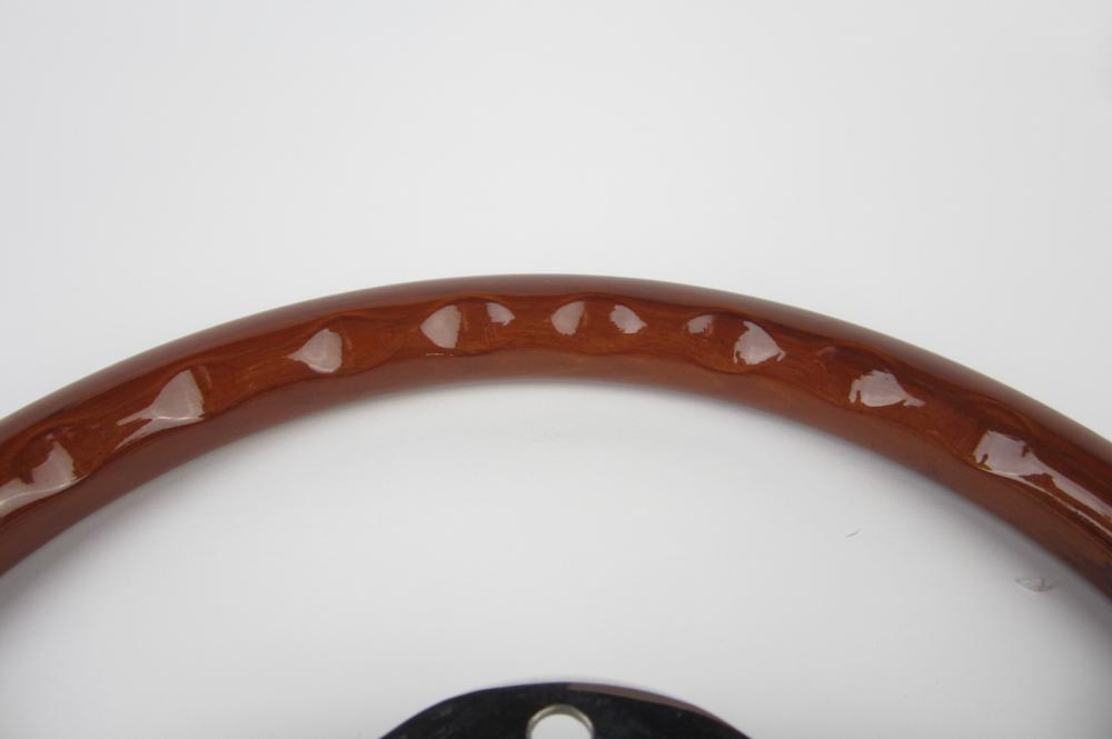 STEERING WHEEL A Wood Grain Steering Wheel 13 5 Diameter Current   11451 0 