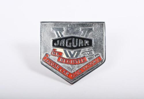 JAGUAR: A Jaguar Car Club of Victoria MKV register grille badge