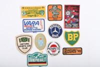 MOTORING PATCHES: A collection of 11 motoring patches including Historic Winton 1998, Lucas Grand Prix Rally 1990, The RACV Australian Rally 2000