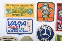 MOTORING PATCHES: A collection of 11 motoring patches including Historic Winton 1998, Lucas Grand Prix Rally 1990, The RACV Australian Rally 2000 - 2