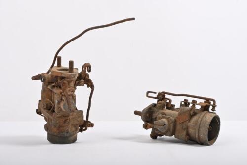 VW: Two rare West German made VW SOLEX 28 PCI carburettors, ideal for VW Beetle and Kombi engines; both require cleaning.