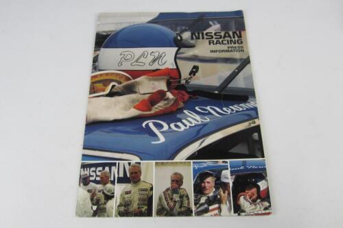 PAUL NEWMAN/NISSAN RACING: A Nissan Racing Press Information Kit. With Paul Newman information narrative and photographs