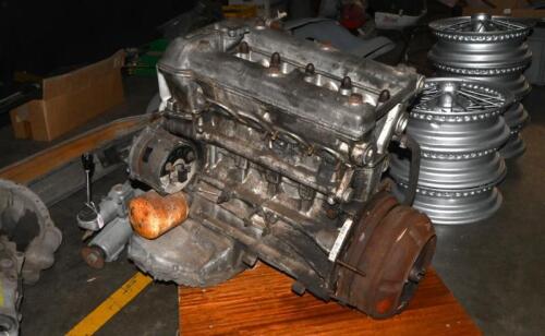 ALFA ROMEO: A circa 1971 Alfa Romeo 2-litre 105 Series engine, appears complete, numbered 'AR00512*S21828*