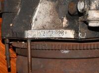ALFA ROMEO: A circa 1971 Alfa Romeo 2-litre 105 Series engine, appears complete, numbered 'AR00512*S21828* - 8