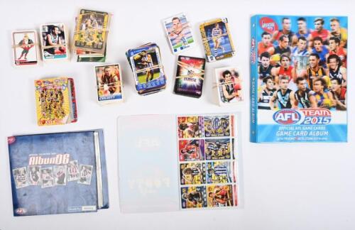 TRADING CARDS: A large group&nbsp;lot of mostly 2000s AFL Football cards including including many Teamcoach branded cards
