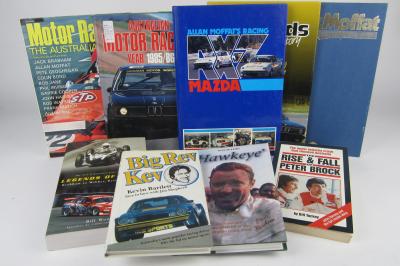 AUSTRALIAN MOTOR RACING: A collection of books detailing Australian motor racing