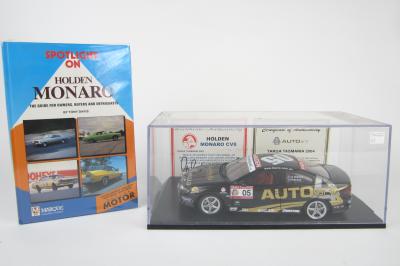 MONARO: Two Holden Monaro items. Limited edition Holden Monaro CV8 signed by Peter Brock