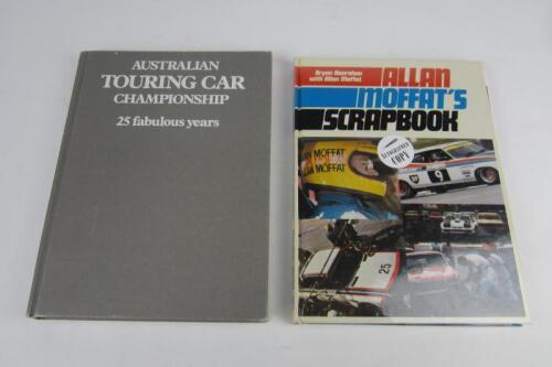 AUSTRALIAN MOTOR SPORT: Two hardcover books detailing Australian motor sport. Multiple signatures including John French, Fred Gibson, Jackie Ickx signtaure