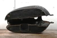 VINCENT: A Vincent HRD Series 'B' Rapide petrol tank with narrow carburettor cut-out - 5