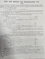 VICTORIAN REGISTRATION FEES: 'VICTORIA - List of Motor Cars and Trucks (From 1925) - data for registration purposes'. As compiled by the authority of the Chief Commissioner of Police, published 1940 (PHOTOS UPDATED) - 4