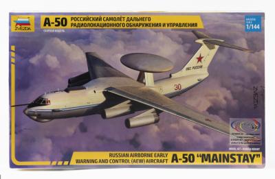 ZVEZDA: A NOS 1:144 scale Zvezda Russian A-50 "Mainstay" aircraft Sealed Model Kit