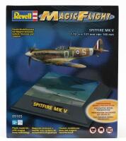REVELL: A NOS 1:72 scale Revell Spitfire Mk V with Magnet Hover Technology Sealed Model Kit