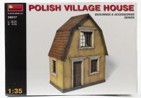 MINIART: A NOS 1:35 scale Miniart Polish Village House Sealed Model Kit