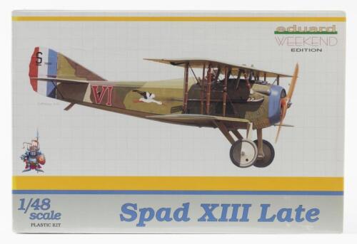 EDUARD: A NOS 1:48 scale Eduard Spad XIII Late Sealed Model Kit