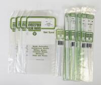 EVERGREEN: NOS Evergreen Styrene Sheets & Strips approx 21