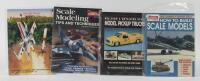 PUBLICATIONS: 4 Sealed NOS Kalmbach Books Publications: Scale Models - How to Build, Model Pickup Trucks, Tips & Techniques/Model Rocketry