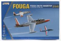 KINETIC: A NOS 1:48 scale Kinetic Fouga CM.170 Magister (pack of 2 model kits0 sealed model kits