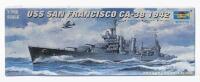 TRUMPETER: A NOS 1:144 scale Trumpeter USS San Francisco CA-38 1942 Heavy Cruiser Sealed Model Kit
