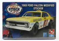 AMT: A NOS 1:25 scale AMT Ford 1969 Falcon Modified Stocker sealed model kit