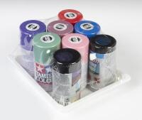SPRAY CANS: 8 sealed NOS Tamiya & Pactra Spray Cans