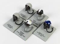 ARMOUR COLLECTION: 5 NOS 1:8 scale Armour Collection Resin Pilot Helmets