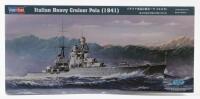 HOBBY BOSS: A NOS 1:350 scale Hobby Boss Italian Heavy Cruiser Pola 1941 sealed model kit