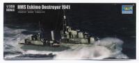 TRUMPETER: A NOS 1:350 scale Trumpeter HMS Eskimo Destroyer 1941 Sealed Model Kit