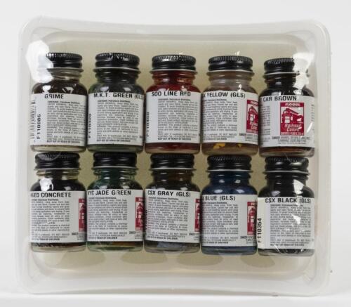 FLOQUIL: 10 NOS Unused Floquil Enamel Paint 29.6 ml jars