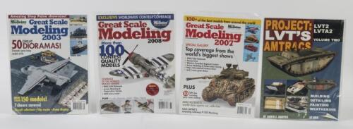 MODELING BOOKS: 4 NOS Sealed Great Scale Modelling Publications/LVT Projects