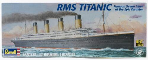 REVELL: A NOS 1:570 scale Revell RMS Titanic Ocean Liner sealed model kit