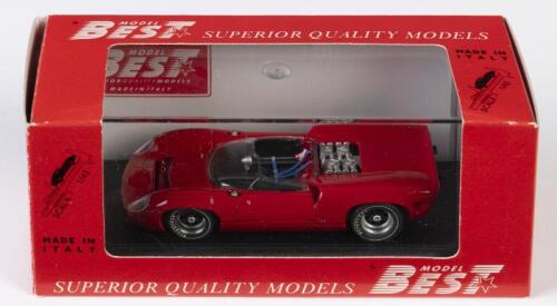 LOLA: A NOS 1:43 scale Best Model Lola T70 1956 Spyder die-cast model made in Italy
