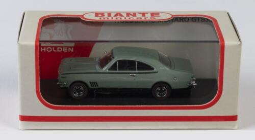 HOLDEN: A NOS 1:64 scale Biante Holden HG Monaro GTS 350 Silver Mist die-cast model