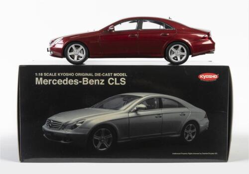 MERCEDES-BENZ: A NOS 1:18 scale Kyosho Mercedes-Benz CLS die-cast model with opening parts