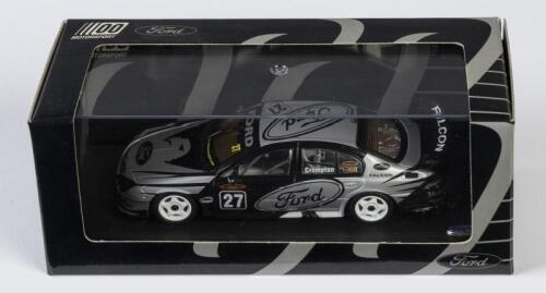 FORD: A NOS 1:43 scale Biante Ford AU Falcon 2002 #27 Neil Crompton 00 Motorsport die-cast model with numbered Certificate of Authenticity