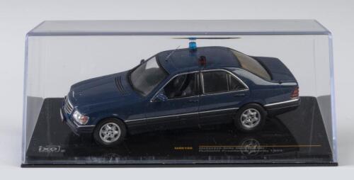 MERCEDES-BENZ: A NOS 1:43 scale IXO Models Mercedes-Benz S600 W140 1993 Russian Presidential Security die-cast model