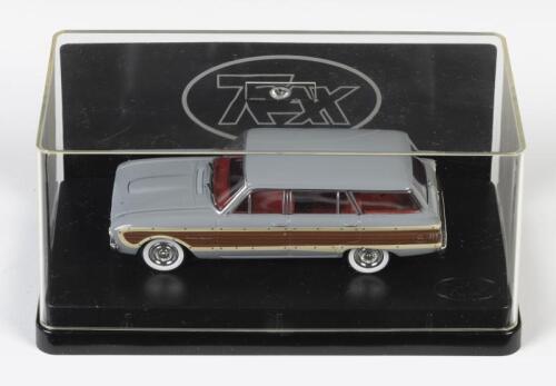 FORD: A NOS 1:43 scale Trax Ford XL Falcon Squire Wagon Emu Grey die-cast model