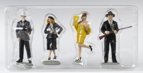FIGURINES: A NOS 1:18 scale Motorhead Miniatures 4 Figurines Gangsters Set