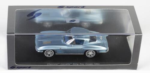 CORVETTE: A NOS 1:43 scale Spark Models Chevrolet Corvette 1963 Stingray Coupe