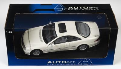 MERCEDES-BENZ: A NOS 1:18 scale AutoArt Mercedes-Benz CL600 V12 die-cast model with opening parts