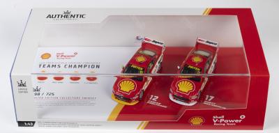 FORD: A NOS 1:43 scale Authentic Collectables Shell V-Power Racing Team 2019 Collectors Twinset die-cast models numbered limited edition