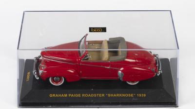 GRAHAM PAIGE: A NOS 1:43 scale IXO Museum Models Graham Paige 1939 Roadster "Sharknose" die-cast model