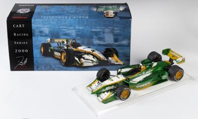 CHAMP CAR: A NOS 1:18 scale Action Racing Collectables Champ Car 2000 Team Cool Green #27 Dario Franchitti die-cast model with removable engine covers as separate fitment