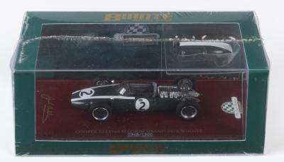 COOPER: A NOS 1:43 scale Biante Cooper T53 1960 Belgium Grand Prix Winner #2 Sir Jack Brabham numbered Limited Edition