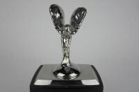 ROLLS-ROYCE: A 'Rolls-Royce Motor Cars Goodwood' decorative desk piece adorned by Skyes' Spirit of Ecstasy - 3