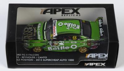 FORD: A NOS 1:43 scale Apex Replicas Ford FGX Falcon Pole Position 2015 Bathurst Reynolds/Canto #55 limited edition 1 of 222