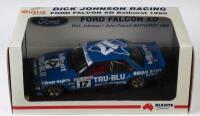 FORD: A NOS 1:18 scale Biante Ford XD Falcon #17 Dick Johnson/John French 1980 Bathurst "Tru-Blu" including "THE ROCK" with signed numbered Certificate of Authenticity and opening bonnet, doors & boot die-cast model