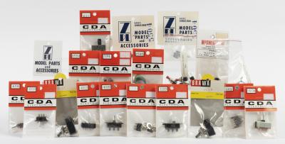 ELECTRICAL SWITHES: A quantity of NOS sealed CDA/BRAWA various electrical switches approx 20 packets