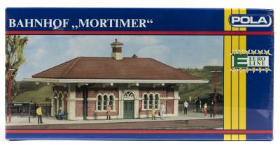 BUILDING KIT: A NOS Pola HO scale Station "Mortimer" Sealed Model Kit