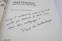 DONOHUE: 'the unfair advantage' hardcover book. Authored and signed by Paul Van Valkenburgh - 2